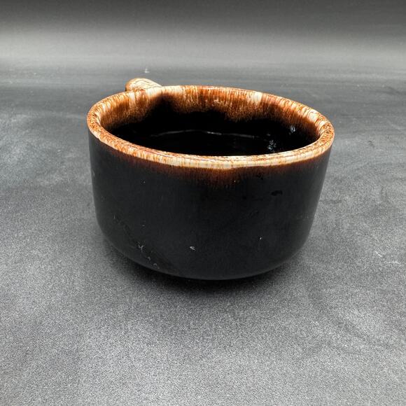 Vintage Pfaltgraff Gourmet Brown Drip Stackable Mug Closed Handle - Picture 3 of 10